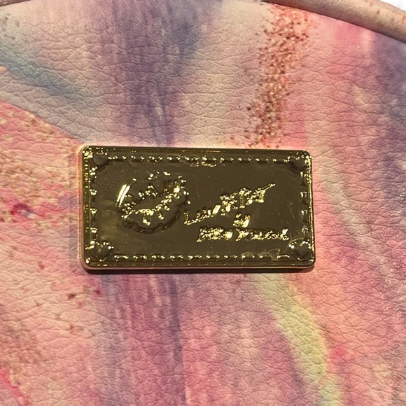 Betsy Johnson Pastel Pink Blue Small‎ Butterfly Wings Backpack Bag Fairy Wings - Picture 3 of 10